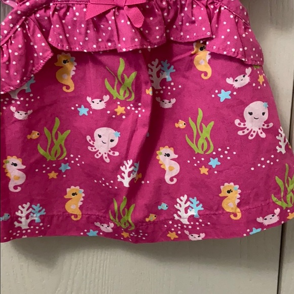 Gymboree Baby Seahorse Newborn Sundress/Tunic - Picture 3 of 5